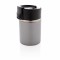 Cana termoizolanta 220 ml, fara scurgeri, cu invelis ceramic, XD by AleXer, BA, otel inoxidabil, pp, gri, breloc inclus