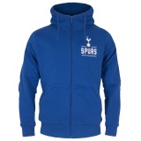 Tottenham Hotspur hanorac de bărbați cu glugă Zip marine - S