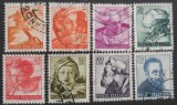 Italia &ndash; Set 8 mărci &bdquo;Portrete clasice&rdquo; (5&ndash;200 lire), stare bună, obliterate