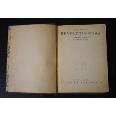 Leon Donici - Revoluția rusă amintiri, schițe și impresii - interbelică