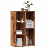 VidaXL Bibliotecă, lemn vechi, 50x25x80 cm, lemn prelucrat