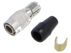 Conector circular HR10 push-pull mufa argintata foto