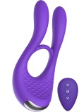 Inel de Penis Joy Ride To Paradise, Remote Control, 7 Moduri Vibratii, Silicon, USB, Mov, Toy Joy