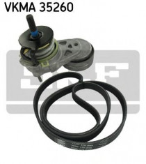 Set curea transmisie cu caneluri OPEL MERIVA (2003 - 2010) SKF VKMA 35260 foto