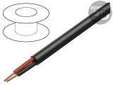 Cablu Difuzor BiTsound 2x2.5mm Cu Negru PVC