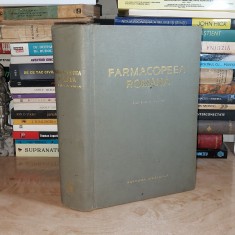 FARMACOPEEA ROMANA * EDITIA A VIII-A , ( CARTONATA ) , 1967 @