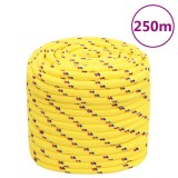 Cumpara ieftin Franghie de barca, galben, 16 mm, 250 m, polipropilena