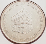 182 Cuba 10 Pesos 1975 National Bank km 37 argint, America Centrala si de Sud