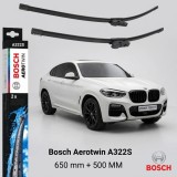 Cumpara ieftin Ștergătoare BMW X4 G02 din 06.2018 | Bosch Aerotwin A322S 650/500 mm