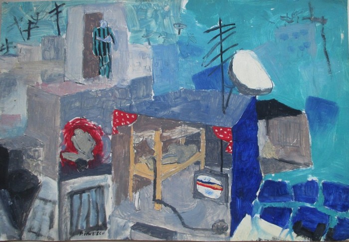 Interior - semnat P.Ionescu