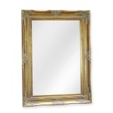 Oglinda monumentala din cristal cu o rama aurie NM-1405
