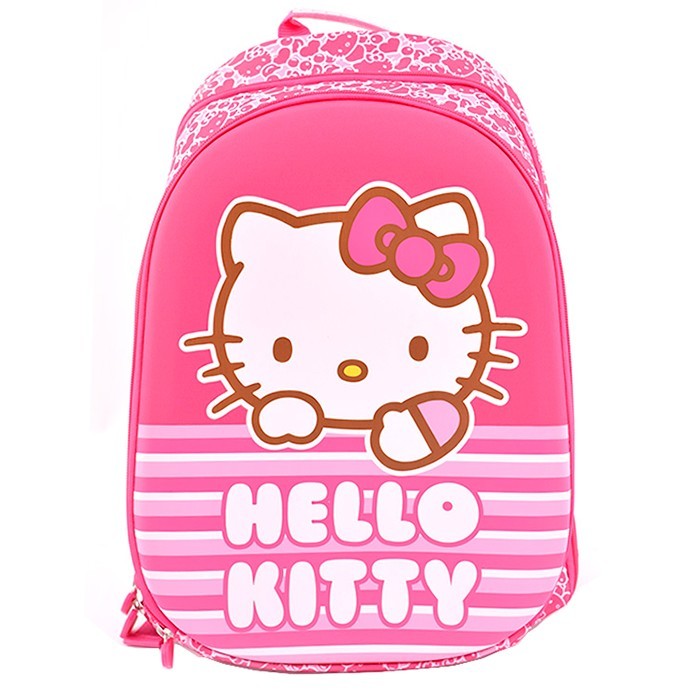 Ghiozdan clasele I-IV Pigna Hello Kitty roz dungi HKRS1703-1 Ghiozdan clasele I-IV Pigna Hello Kitty roz dungi HKRS1703-1