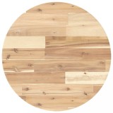 Cumpara ieftin Blat de masa rotund, &Oslash;50x4 cm, lemn masiv de acacia