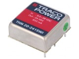 Convertor DC/DC 20W 9-36V la 24V 833mA THN 20-2415WI
