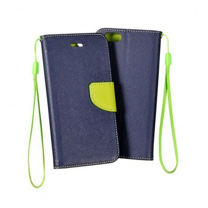 Husa Flip Fancy Alcatel Idol 3 (4,7inch ) Blue/Verde Husa Flip Fancy Alcatel Idol 3 (4,7inch ) Blue/Verde