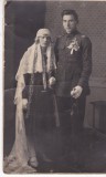 AMS @ - FOTO PERIOADA INTERBELICA DOROHOI, SERGENT MAJOR, ȚINUTĂ DE PARADĂ