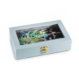 Cumpara ieftin Cutie bijuterii compartimentata Flower cm 22,5 x 14 x 5 H