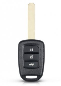 Carcasa cheie Topautochei&reg; pentru Honda Accord CR-V FIT XRV VEZEL CITY JAZZ CIVIC HRV FRV GREIZ 3 butoane