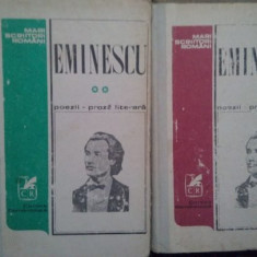 M. Eminescu - Poezii-proza literara 2 vol (1978)