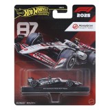 HOT WHEELS PREMIUM REAL RIDERS FORMULA 1 2024 MASINUTA METALICA MONEYGRAM HAAS