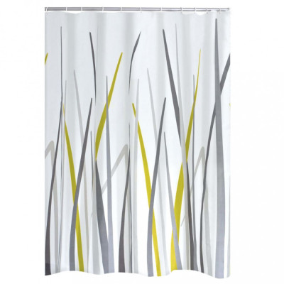 433755 RIDDER Shower Curtain &amp;quot;Textile&amp;quot; Grass foto