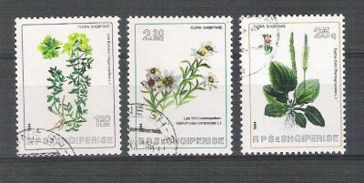 Albania 1984 Flowers, used G.215 foto