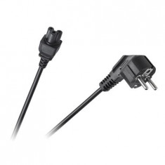Cablu alimentare laptop 1,5 m Cabletech Eco-Line, mufa tip trifoi