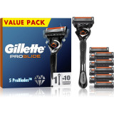 Gillette ProGlide Aparat de ras + rezervă lame 10 buc