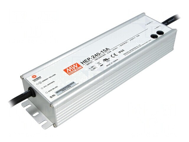 Alimentator Modular 225W 15VDC HEP-240-15A