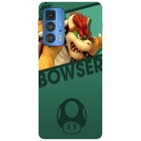 Husa compatibila cu Motorola Edge 20 Lite model Opponent Bowser, Silicon, TPU, Viceversa, Transparent, Carcasa