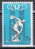 Belgia 1971 - Jocurile Olimpice - M&uuml;nchen, MNH, Nestampilat
