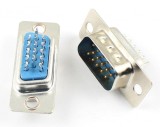 Conector pentru lipit VGA 15 pini tata, C15mt, Oem