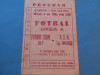 Program meci fotbal FC OLT - ASA TARGU-MURES (08.10.1980)