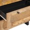 Bufet 2 buc. 60 x 33 x 75 cm Lemn de mango solid Maro - 8