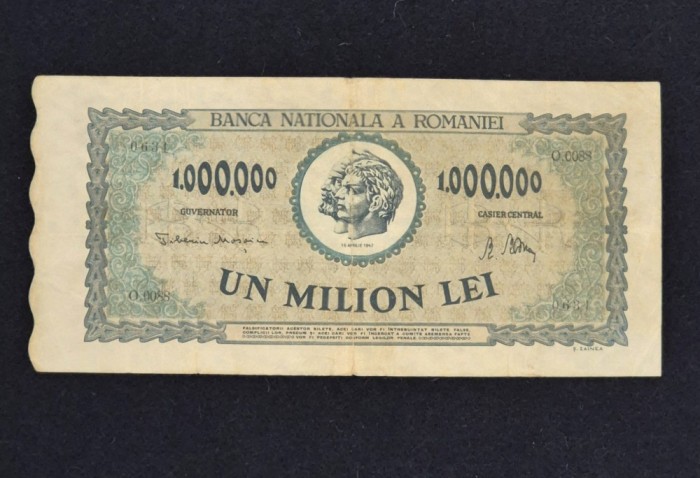 Bancnota Un milion lei 1947