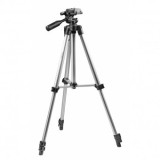 Tripod reglabil, Topmaster 279907, inaltime 1.2 m, pentru nivela laser, prindere filet 1/4&quot;, aluminiu