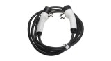 Cablu de &icirc;ncărcare VHBW pentru autovehicul electric, hibrid plug-in - Cablu tip 2 la tip 2, trifazat, 16 A, 11 kW, 5 m
