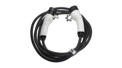 Cablu de &amp;icirc;ncărcare VHBW pentru autovehicul electric, hibrid plug-in - Cablu tip 2 la tip 2, trifazat, 16 A, 11 kW, 5 m foto
