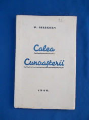 P. SELEGEAN - CALEA CUNOASTERII , ARAD , 1940 , CU AUTOGRAF !!! foto