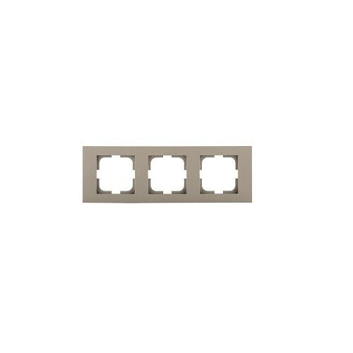 Rama tripla 3M Grano ST Metalic antracit Ovivo 400-130000-227