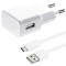 Incarcator Retea HQ 230v - USB 5v 2000mAh (14860) + Cablu Date Micro USB Alb Blister
