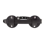Mască TOYZ4LOVERS Blindfold Patch, pentru jocuri erotice BDSM, din piele artificială, mărime ajustabilă, culoare negru