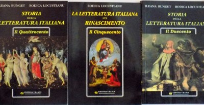 STORIA DELLA LETERATURA ITALIANA, IL DUECENTO, IL CINQUECENTO, IL QUATTROCENTO de ILEANA BUNGET, RODICA LOCUSTEANU, 1999 foto