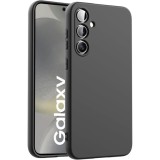 Husa Soft Touch, slim, ALC Mobile, anti soc, compatibila cu Samsung Galaxy S24 FE, Negru Tpu