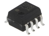 Optocuplor SMD 3,75kV 25Mbps Gull Wing 8-Pin