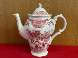 SUPERBA CAFETIERA DIN PORTELAN ENGLEZESC &quot;WINDSOR&quot; RIDGWAY STAFFORDSHIRE EST1792