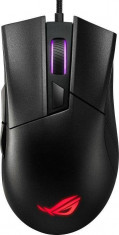 Mouse Gaming ASUS ROG Gladius II Core Aura Sync RGB Ergonomic 6200 DPI Black foto