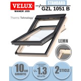 Fereastra mansarda Velux GZL 1051 B, lemn, 2 sticle, maner jos