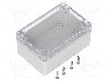 Carcasa policarbonat, 80mmx120mmx55mm, IP65, GAINTA - G2104C