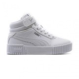 Puma Carina 2.0 Mid PS White- White- 387377-02 387377-02-31.5
